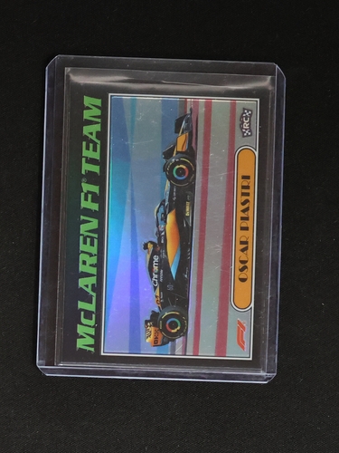 2023 Topps Chrome Formula 1 #AU77-OP Oscar Piastri — front
