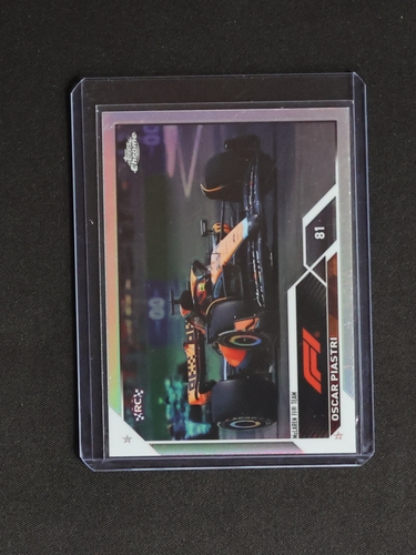 2023 Topps Chrome Formula 1 #113 Oscar Piastri — front