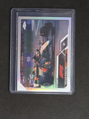 2023 Topps Chrome Formula 1 #113 Oscar Piastri — front