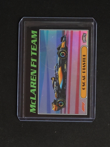 2023 Topps Chrome Formula 1 Autos of 1977 #AU77-OP Oscar Piastri — front