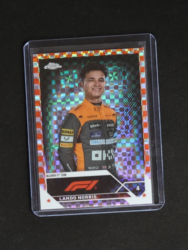 2023 Topps Chrome Formula 1 #25 Lando Norris — front