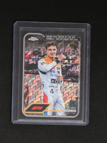 2024 Topps Chrome Formula 1 - Grand Prix Driver of the Day #168 Lando Norris — front