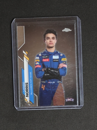 2020 Topps Chrome Formula 1 #7 Lando Norris — front