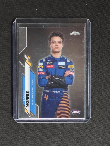 2020 Topps Chrome Formula 1 #7 Lando Norris — front