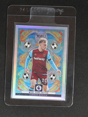 2023-24 Panini Select Premier League Stained Glass #20 Jarrod Bowen — front