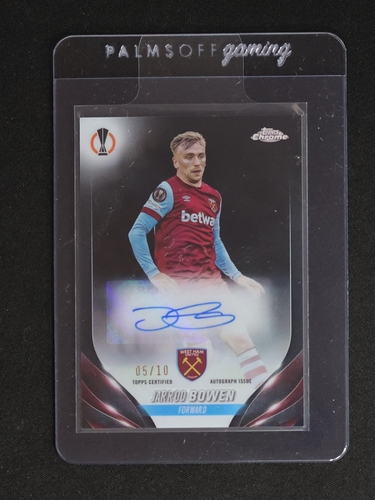 2023 Topps Chrome UEFA Club Competitions #05/10 Jarrod Bowen — front