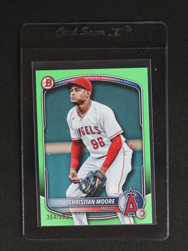 2025 Bowman #BP-107 Christian Moore — front