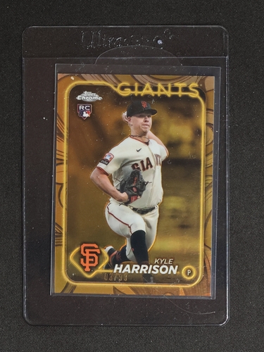 2024 Topps Chrome #191 Kyle Harrison Rookie — front