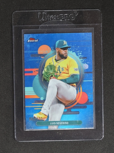 2025 Topps Finest #136 Luis Severino — front