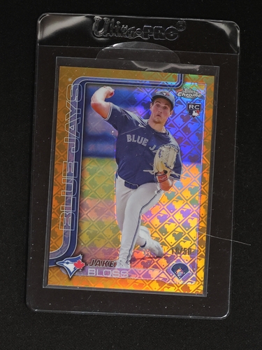 2025 Topps Chrome #188 Jake Bloss — front