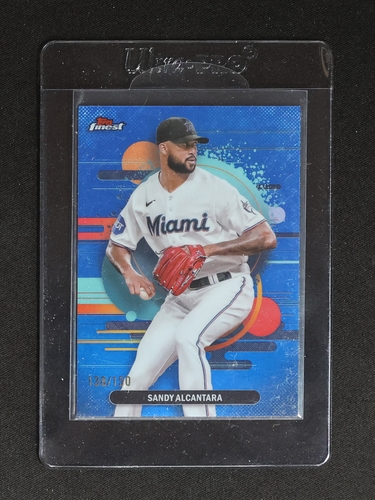 2025 Topps Finest #168 Sandy Alcantara — front