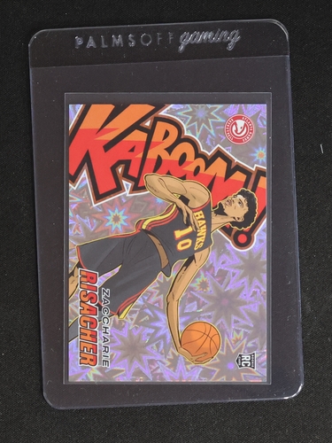2024-25 Panini Revolution Kaboom! Horizontal #16 Zaccharie Risacher Rookie — front