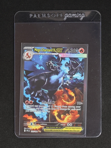 2025 Pokemon PFL #125 Mega Charizard X EX — front