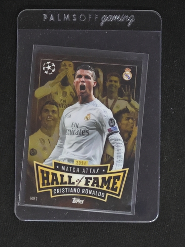 2024 Topps Match Attax #HOF2 Cristiano Ronaldo — front