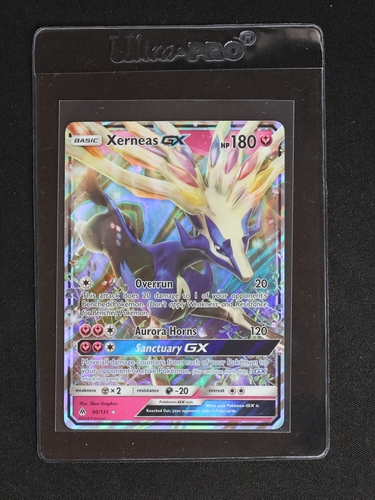 2017 Pokemon Sun & Moon Ultra Prism #50 Xerneas GX — front