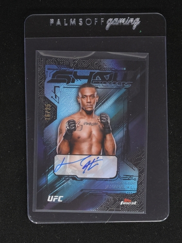 2025 Topps Finest UFC #SSA-JH Jamahal Hill — front