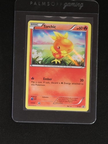 2014 Pokémon XY Black Star Promo #XY37 Torchic — front