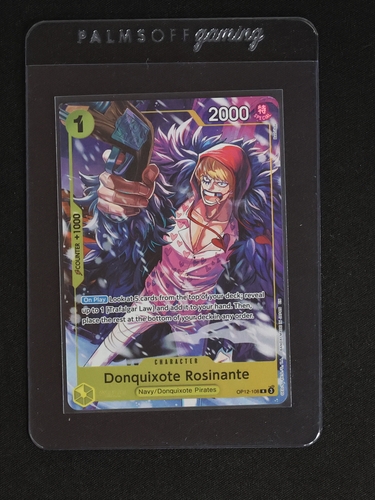 One Piece Illustration Box Vol.6 #OP12-108 Donquixote Rosinante — front