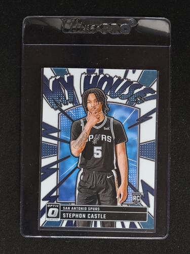 2024-25 Panini Donruss Optic #16 Stephon Castle My House Rookie Card — front