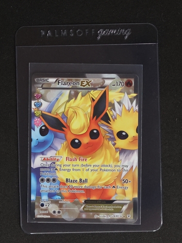 2016 Pokémon XY Generations Radiant Collection #RC28 Flareon EX — front