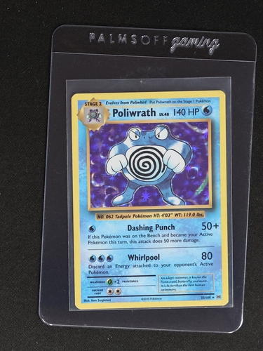 2016 Pokémon XY Evolutions #25 Poliwrath — front