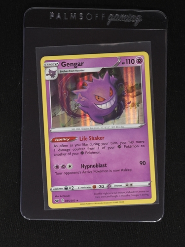 2020 Pokémon Sword & Shield #085 Gengar — front