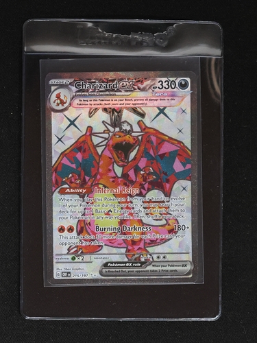 2023 Pokémon SV03: Obsidian Flames #215 Charizard ex — front