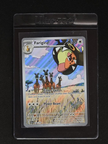 2023 Pokémon SV02: Paldea Evolved #228 Farigiraf — front