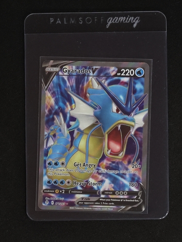 2021 Pokémon SWSH Evolving Skies #171 Gyarados V — front