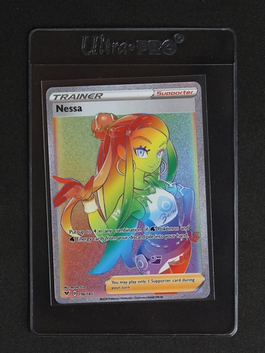 2020 Pokémon Sword & Shield Vivid Voltage #196 Nessa — front