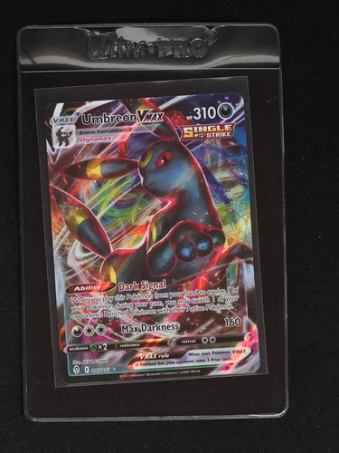 2021 Pokémon TCG Eevee Heroes #048 Umbreon VMAX — front