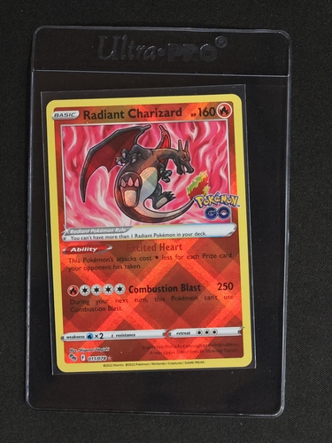 2022 Pokémon GO #011 Radiant Charizard — front