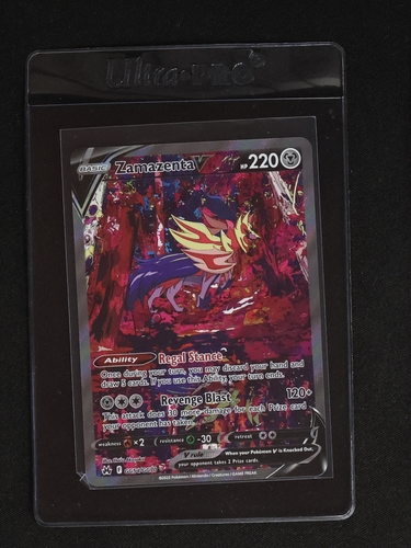 2023 Pokémon Sword & Shield Crown Zenith #GG54 Zamazenta V — front