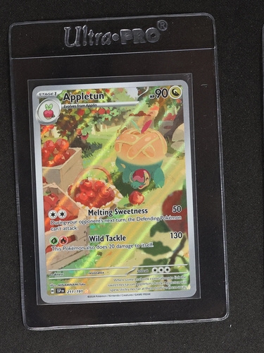 2023 Pokémon SV08: Surging Sparks #211 Appletun — front