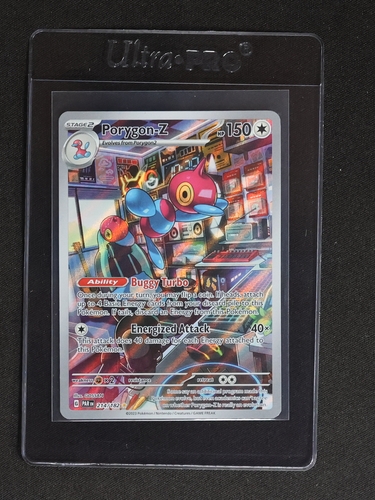 2023 Pokémon TCG #214 Porygon-Z Paradox Rift Illustration Rare — front
