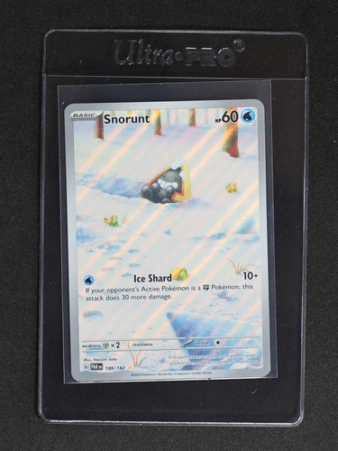 2023 Pokémon Paradox Rift #188 Snorunt Illustration Rare — front