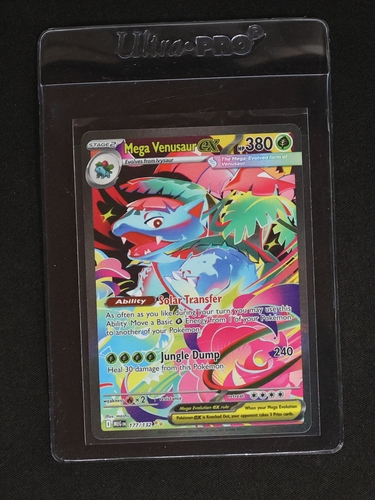 2025 Pokémon Mega Evolution #177 Mega Venusaur EX — front