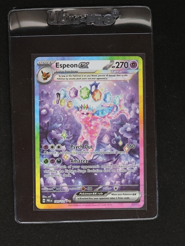 2025 Pokémon TCG Prismatic Evolutions #155 Espeon EX — front