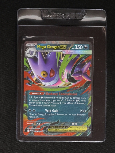 2016 Pokémon TCG ME02: Phantasmal Flames #056 Mega Gengar EX — front