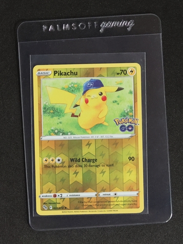 2022 Pokémon TCG Pokémon GO #028 Pikachu — front