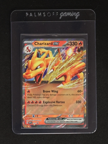 2024 Pokemon SVP EN-SV Black Star Promo #161 Charizard EX — front