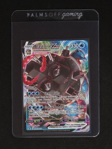 2021 Pokémon SWSH Black Star Promo #103 Blastoise VMAX — front