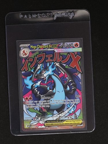 2025 Pokemon Mega Charizard X ex #023 Mega Evolution Promo — front