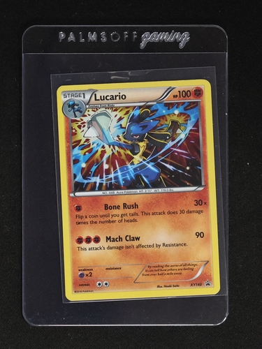 2016 Pokémon XY #XY140 Lucario — front