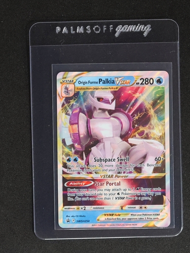 Pokémon TCG Sword & Shield #SWSH254 Origin Forme Palkia VSTAR — front