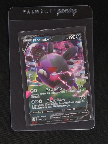 2022 Pokémon TCG Brilliant Stars #095 Morpeko V — front
