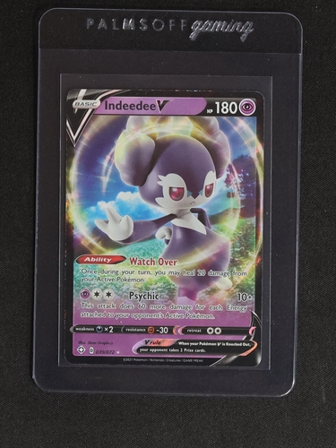 2021 Pokémon Shining Fates #039 Indeedee V — front