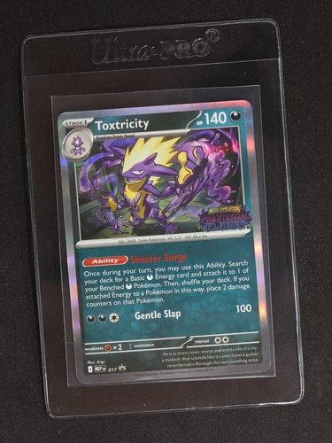 2023 Pokémon Phantasmal Flames #068 Toxtricity — front