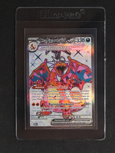 2023 Pokémon Charizard ex #215 — front