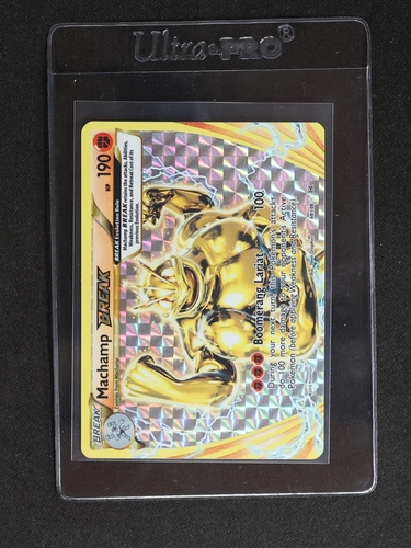 2016 Pokemon XY Evolutions #60 Machamp BREAK — front